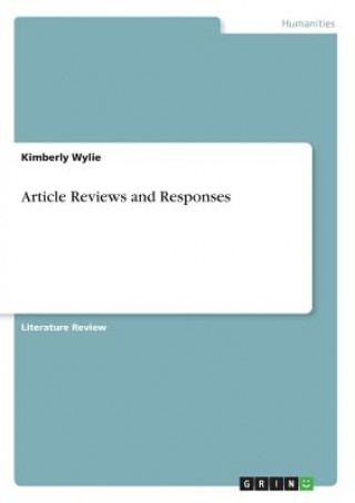Книга Article Reviews and Responses Kimberly Wylie