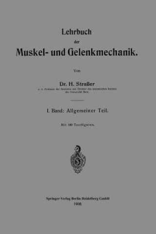 Book Lehrbuch Der Muskel- Und Gelenkmechanik Hans Strasser