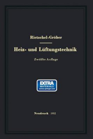 Knjiga H. Rietschels Lehrbuch der Heiz- und Lüftungstechnik, 1 Franz Bradtke