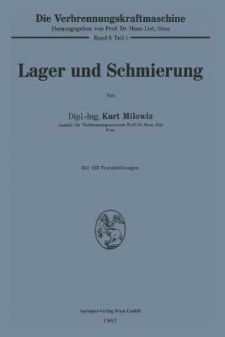 Carte Lager Und Schmierung Kurt Milowiz