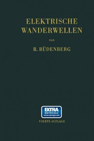 Kniha Elektrische Wanderwellen Reinhold Rüdenberg