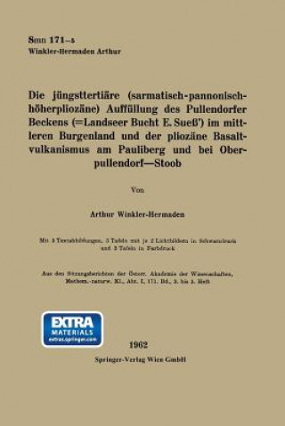 Libro J ngstterti re (Sarmatisch-Pannonisch-H herphioz ne) Auff llung Des Pullendorfer Beckens (=landseer Bucht E. Sue ') Im Mittleren Burgenland Und Der Pl Artur Winkler-Hermaden