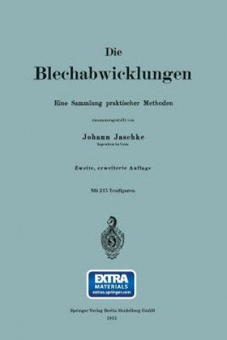 Kniha Die Blechabwicklungen, 1 Johann Jaschke