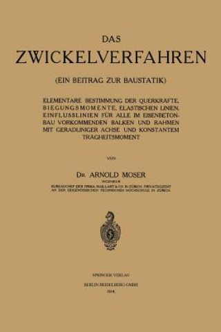 Книга Das Zwickelverfahren Arnold Moser