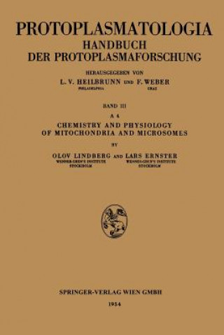 Kniha Chemistry and Physiology of Mitochondria and Microsomes Olov Lindberg