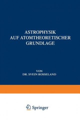 Könyv Astrophysik Svein Rosseland