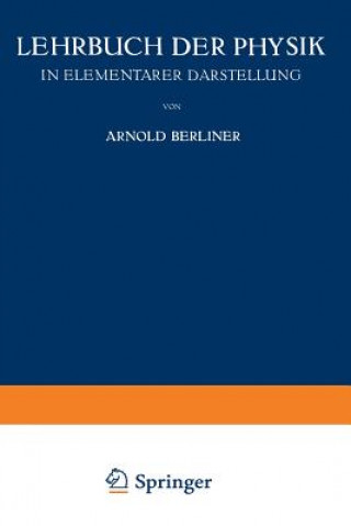 Knjiga Lehrbuch Der Physik Arnold Berliner