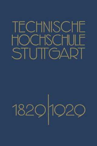 Carte Festschrift Der Technischen Hochschule Stuttgart Richard Grammel