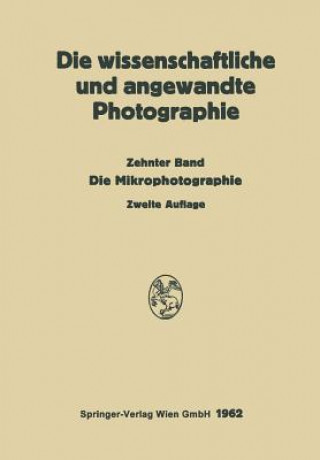 Książka Die Mikrophotographie Kurt Michel