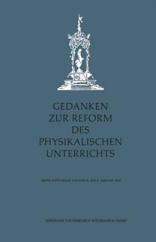 Book Gedanken Zur Reform Des Physikalischen Unterrichts NA NA