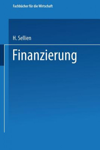 Buch Finanzierung Helmut Sellien