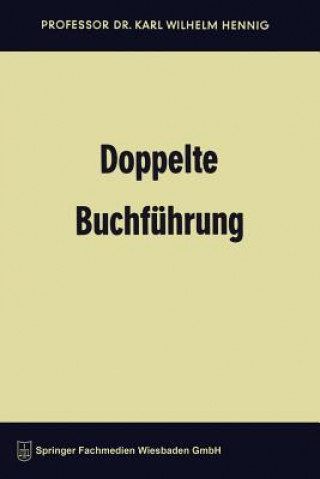 Carte Doppelte Buchfuhrung Karl Wilhelm Hennig