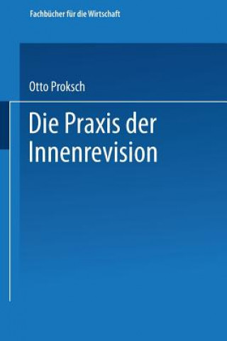 Libro Die Praxis Der Innenrevision Otto Proksch