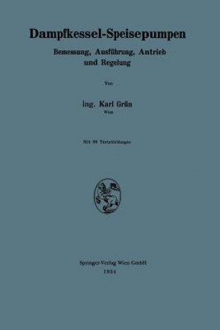 Carte Dampfkessel-Speisepumpen Karl Grün