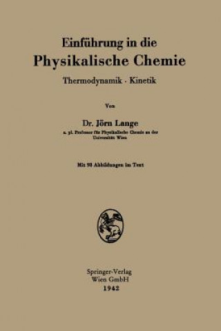 Carte Einfuhrung in Die Physikalische Chemie Jörn Lange