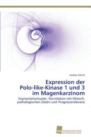 Könyv Expression der Polo-like-Kinase 1 und 3 im Magenkarzinom Andrea Ullrich