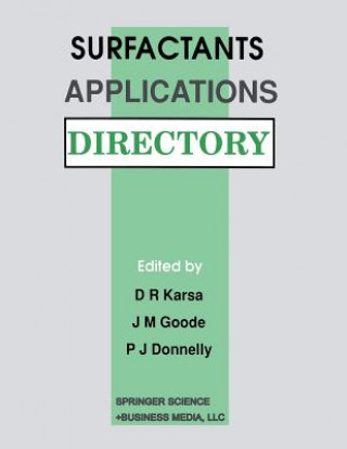 Carte Surfactants Applications Directory D.R. Karsa