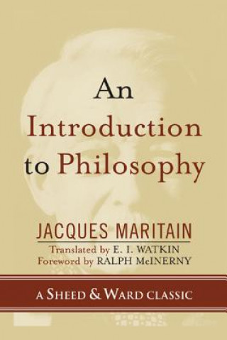 Carte Introduction to Philosophy Jacques Maritain