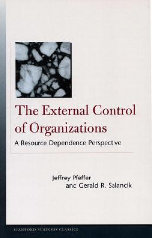 Könyv External Control of Organizations Jeffrey Pfeffer