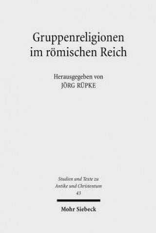 Carte Gruppenreligionen im roemischen Reich Joerg Ruepke
