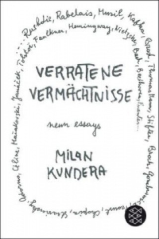 Kniha Verratene Vermächtnisse Milan Kundera