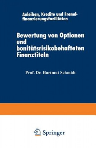 Könyv Bewertung Von Optionen Und Bonitatsrisikobehafteten Finanztiteln Jurgeit Ludwig