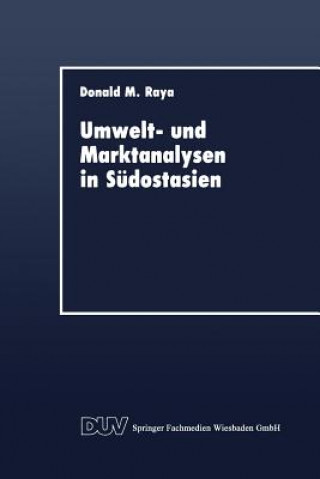 Buch Umwelt- Und Marktanalysen in Sudostasien Donald M. Raya