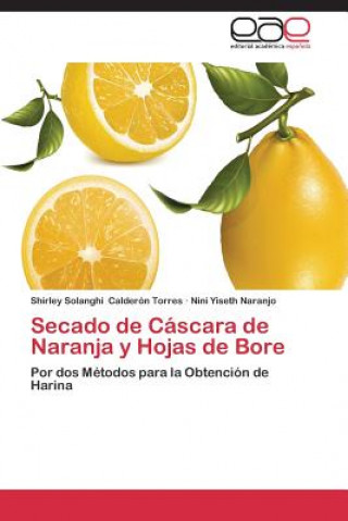 Könyv Secado de Cascara de Naranja y Hojas de Bore Shirley Solanghi Calderón Torres
