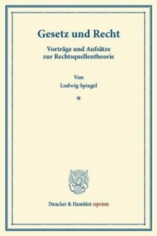 Carte Gesetz und Recht. Ludwig Spiegel