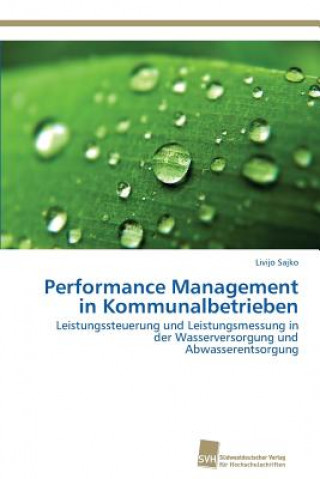 Book Performance Management in Kommunalbetrieben Livijo Sajko