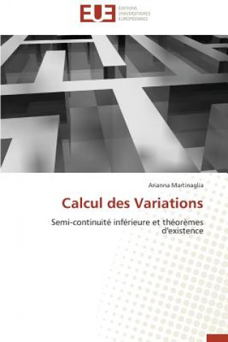 Kniha Calcul Des Variations Arianna Martinaglia