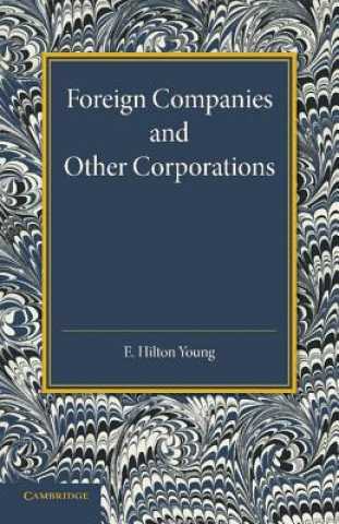 Книга Foreign Companies and Other Corporations E. Hilton Young