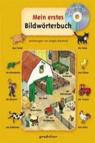 Knjiga Mein erstes Bildwörterbuch, m. Audio-CD Angela Weinhold