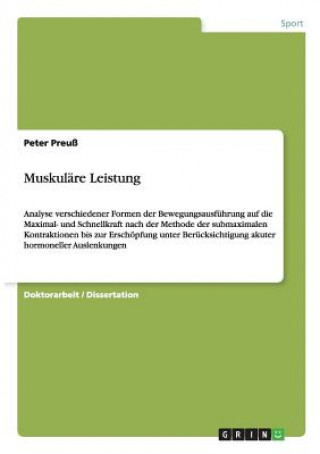 Carte Muskulare Leistung Peter Preuß
