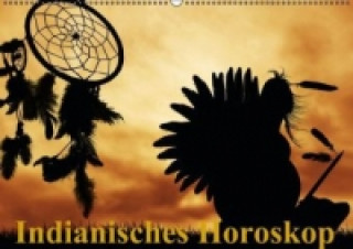 Naptár/Határidőnapló Indianisches Horoskop / Geburtstagskalender (Wandkalender immerwährend DIN A2 quer) Elisabeth Stanzer