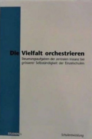 Carte Die Vielfalt orchestrieren Schweizerische Konferenz der kantonalen Erziehungsdirektoren (Hg. )