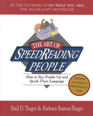 Kniha Art of Speedreading People Paul Tieger