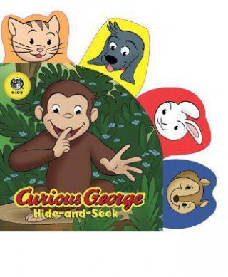 Book Curious George Hide-and-Seek Tabbed Board Book H A Rey