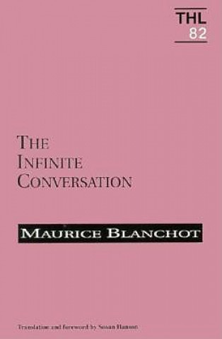 Carte Infinite Conversation Maurice Blanchot