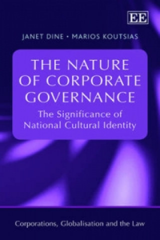 Könyv Nature of Corporate Governance - The Significance of National Cultural Identity Janet Dine