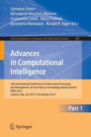 Boek Advances in Computational Intelligence, Part I Salvatore Greco