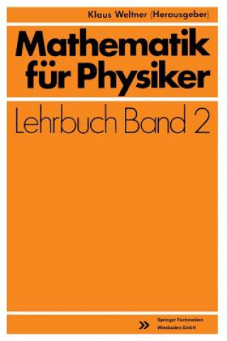 Książka Mathematik F r Physiker Klaus Weltner