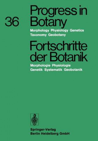 Книга Fortschritte Der Botanik 