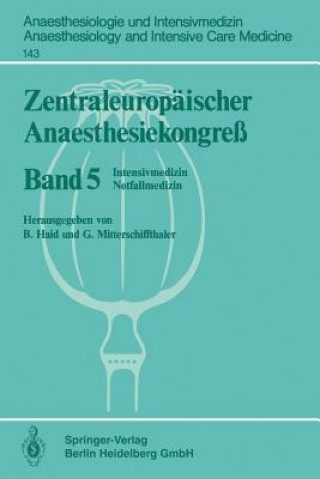Carte Zentraleurop ischer Anaesthesiekongre B. Haid