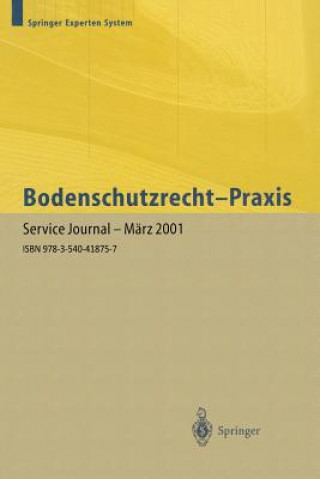 Buch Bodenschutzrecht -- Praxis J. Hofmann-Hoeppel