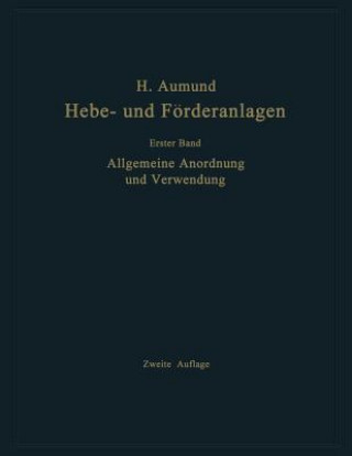 Könyv Allgemeine Anordnung Und Verwendung Heinrich Aumund