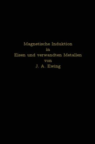 Kniha Magnetische Induktion in Eisen Und Verwandten Metallen J. A. Ewing