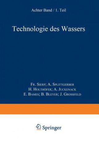 Könyv Wasser Und Luft Fr. Sierp