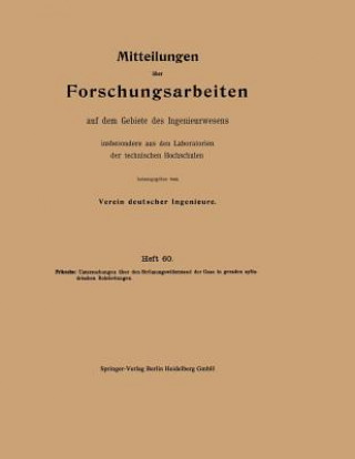 Kniha Mitteilungen UEber Forschungsarbeiten Auf Dem Gebiete Des Ingenieurwesens Otto Fritzsche