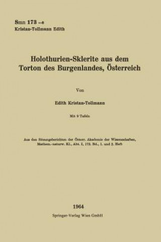 Carte Holothurien-Sklerite Aus Dem Torton Des Burgenlandes, OEsterreich Edith Tollmann